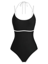 ZAFUL One Piece Swimsuit Tummy Control High Cut Adjustable Strap Swimwear