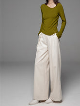 Women's Pea Neck Slim Top