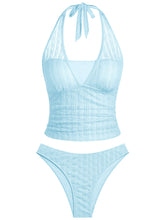 Halter Neck Tankini Set