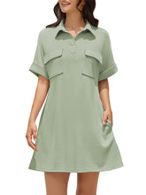 ZAFUL Women's Short Sleeves Casual Mini Dress