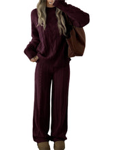 2 Piece Outfit Wide Leg Pants Set