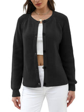 ZAFUL Women's 2025 Spring Fall Cropped Cardigan Lightweight Long Sleeve Knit Outerwear Daily Office Wear Trendy Y2K Crop Top