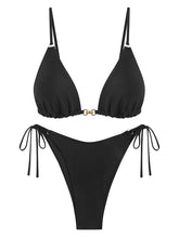 Buckle Tribal Ring Triangle Bikini Sets
