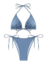 High-Cut-Halter-Triangle-Bikini-Set-Cyan-Blue