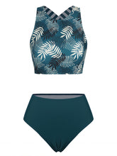 High-Waisted-Bikini-Set-Malachite Green