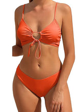 High Waisted Cut Out Bikini