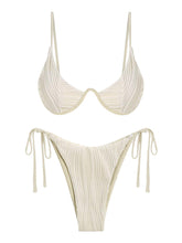 Textured-Underwire-Bikini-Set-Biege