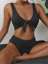 Tie-Front-Knot-Bikini-Black-1
