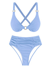Underwire-O-Ring-Tie-Back-Bikini-Light Blue