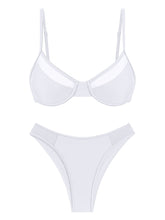 Underwire Push Up Mesh Bikini