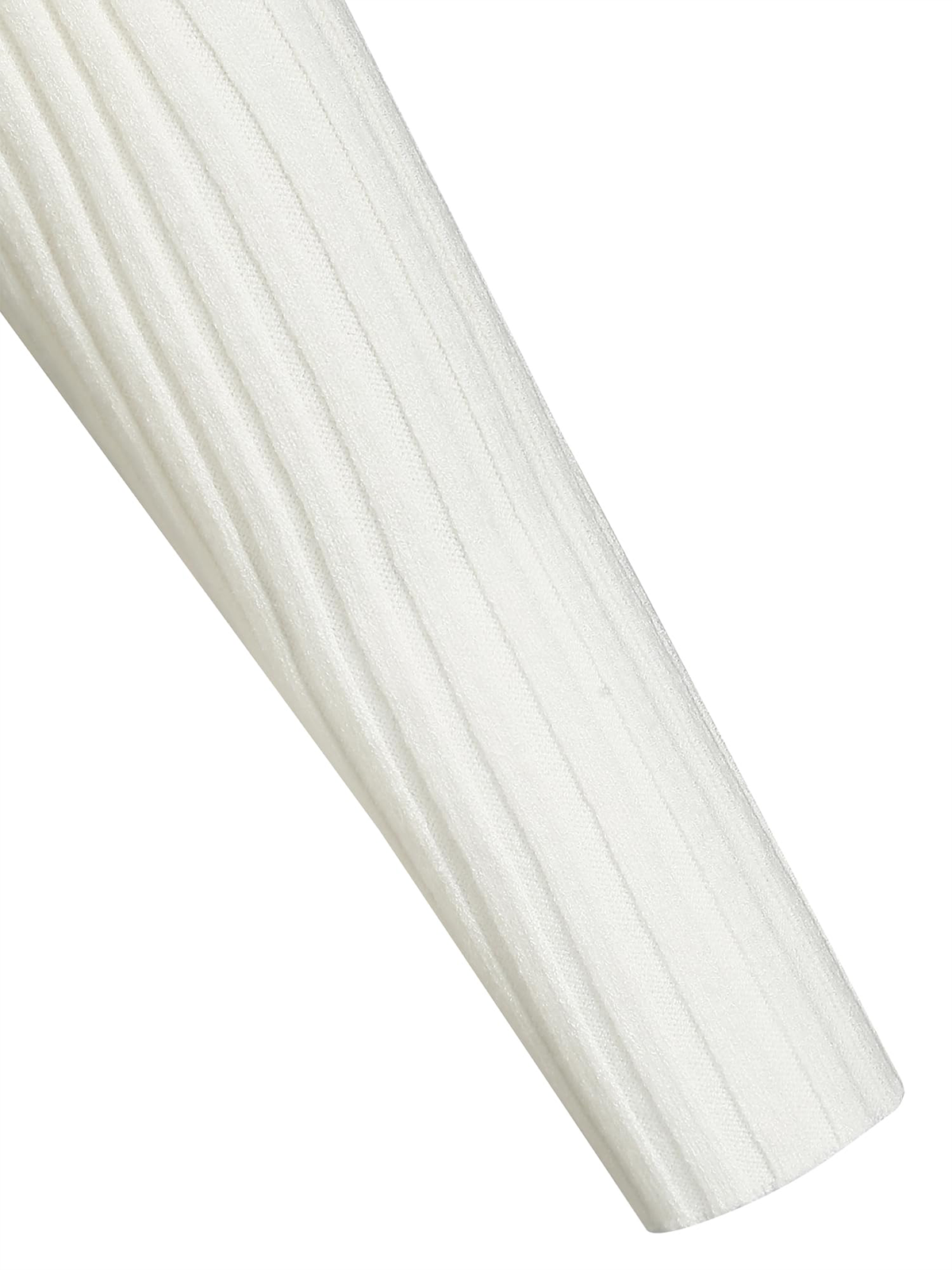 Wrap-V-Neck-Knit-Dress-White-3
