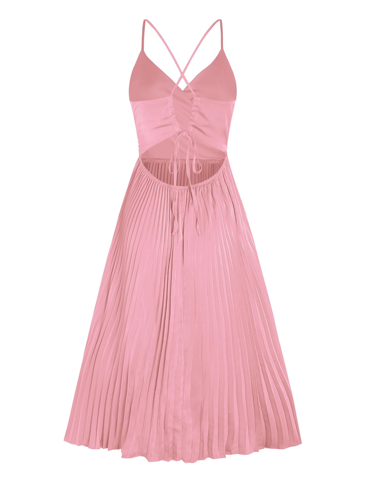 Satin-Sexy-Gown-Dress-Pink-4