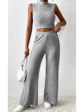 Wide Leg Pants Lounge Set