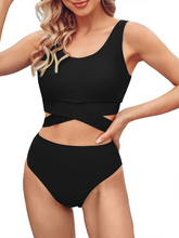 Wrap Cross Bandage Swimsuit