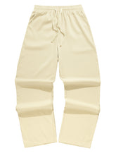 Zaful Mens Color Block Striped Relaxed Fit Sports Skater Pants with Pockets-AMZ