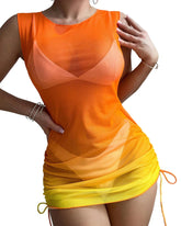 ZAFUL Women Swimsuit Cover Up Dress