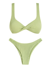 ZAFUL Swim Suits for Women Tankini Tummy Control Swimsuits Bathing Suit Two Piece Swimsuit Split Neck Bathing Suits