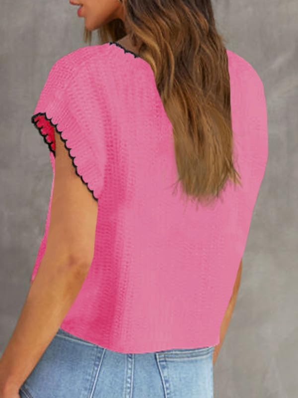 Sleeveless-Vest-Sweater-Pink-2