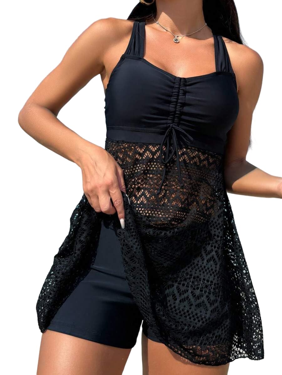 Two Piece New Style Sleeveless Swimsuit-AMZ