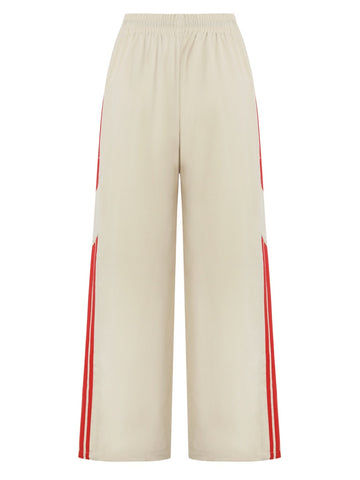 ZAFUL Side Strip Pants for Men Unisex Street Y2K Parachute Sweatpants Drawstring Wide Leg Casual Trousers