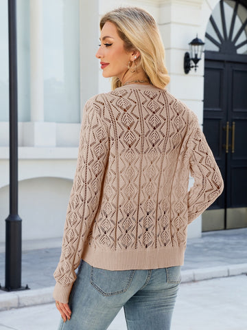Women's Crochet Cardigan