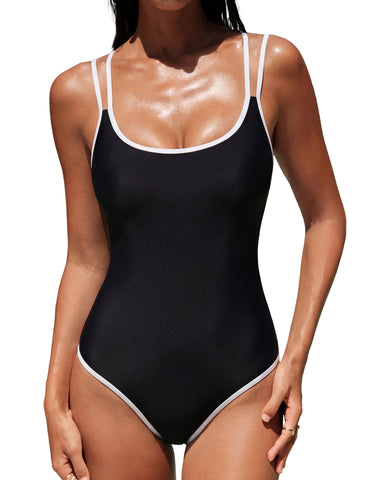 Women's One Piece Cutout Swimsuit