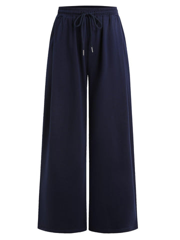 Elastic Waist Loose Sweatpants