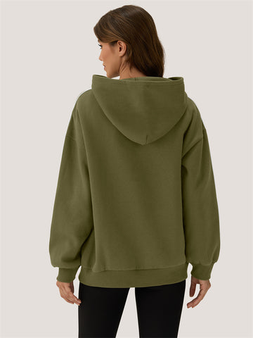 ZAFUL Hoodie for Women Athletic Sweatshirt with Pockets Loose Fitted Outdoor Actives Casual Tops-AMZ