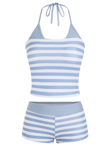 Halter Tankini Swimsuit