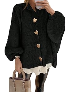 Oversized Knit Cardigan