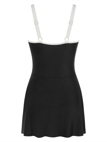 ZAFUL Women's One Piece Swim Dress