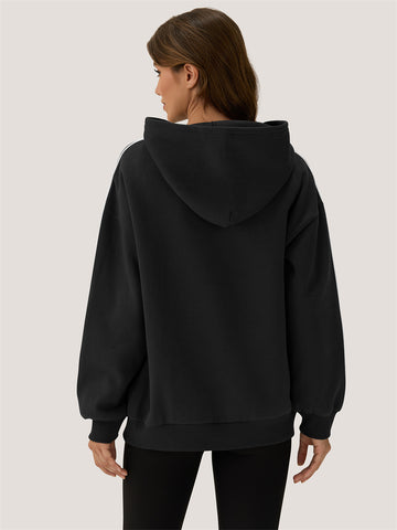 ZAFUL Hoodie for Women Athletic Sweatshirt with Pockets Loose Fitted Outdoor Actives Casual Tops-AMZ