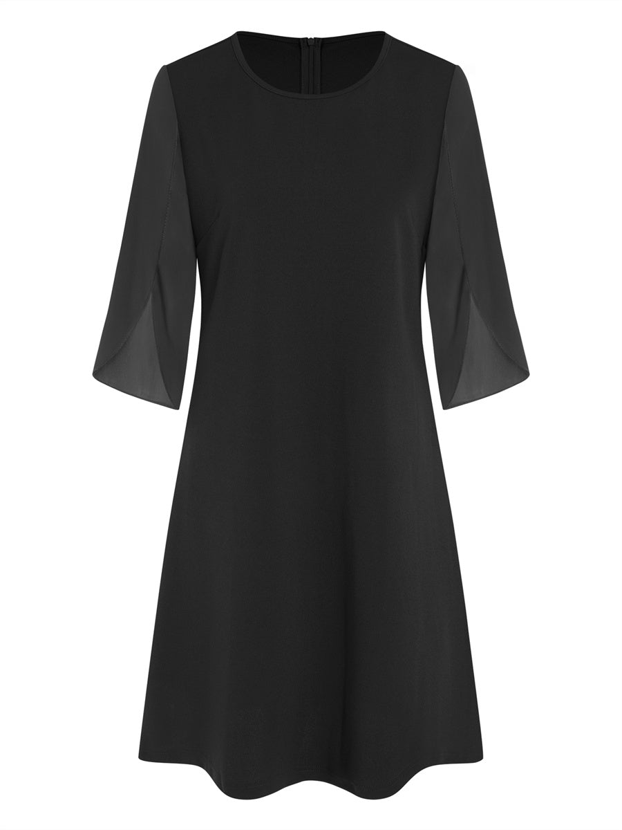 ZAFUL Cocktail Dresses for Women Flutter Sleeve Wedding Guest Dress