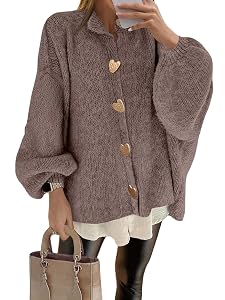 Oversized Knit Cardigan