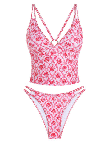 Zaful Two Piece Tummy Control Swimsuits-AMZ