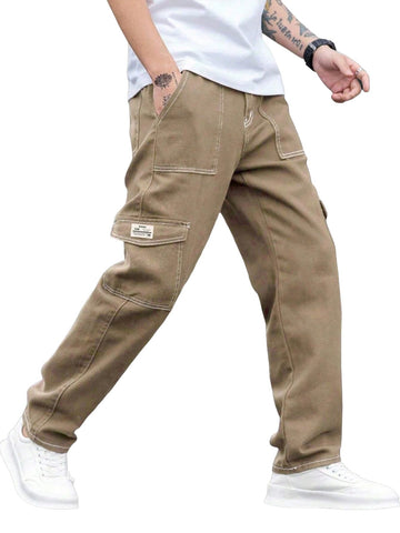 ZAFUL Mens Casual Cargo Pants-AMZ
