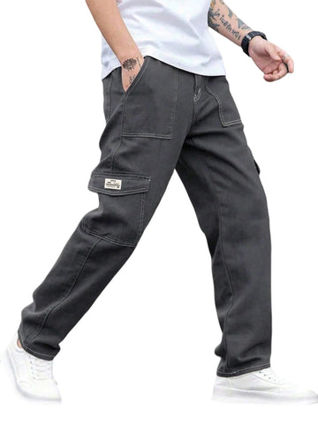 ZAFUL Mens Casual Cargo Pants-AMZ