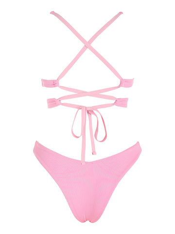 Criss-Cross-Back-Swimsuit-Pink-2