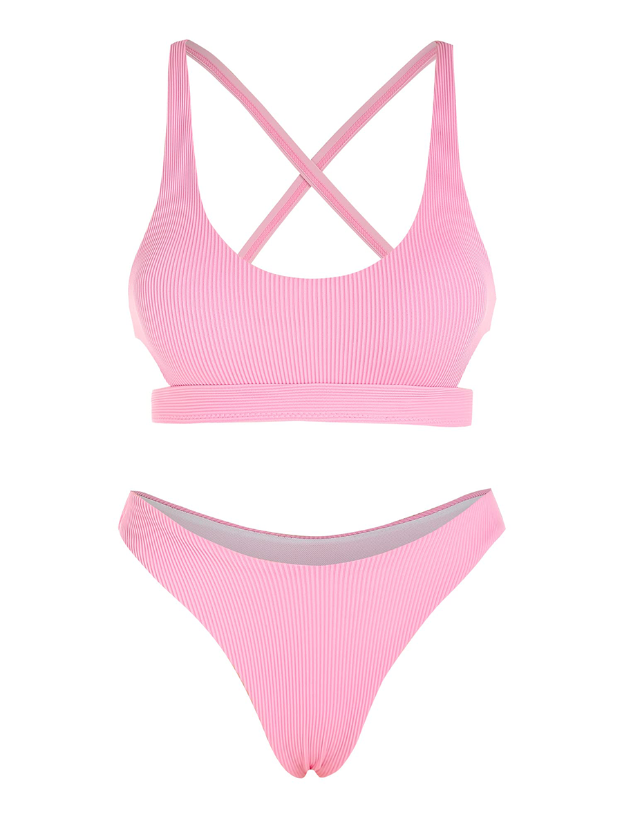 Criss-Cross-Back-Swimsuit-Pink-1