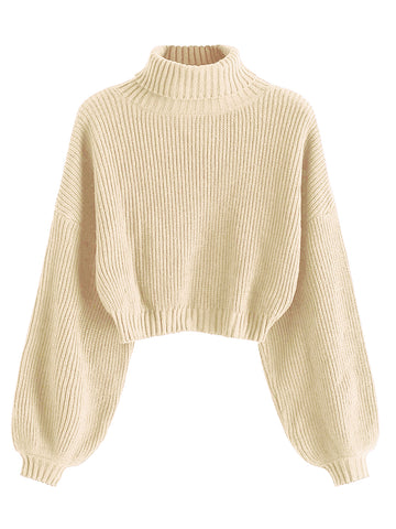 Cropped-Turtleneck-Sweater-Apricot