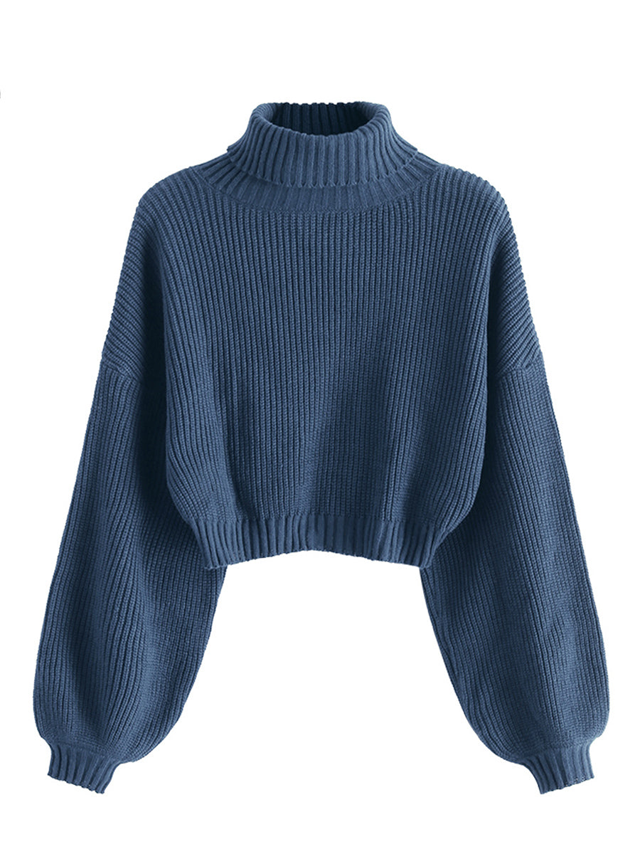 Cropped-Turtleneck-Sweater-Blue