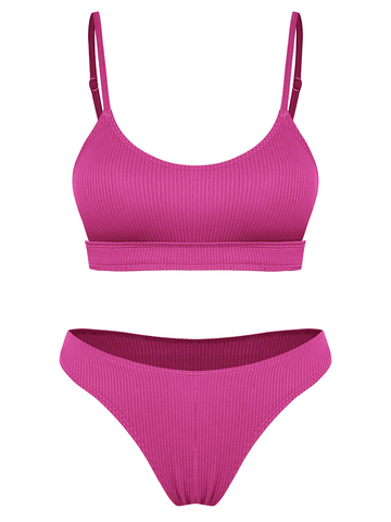 Cutout-Round-Neck-Bikini-Pink-2