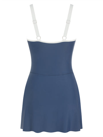 ZAFUL Women's One Piece Swim Dress