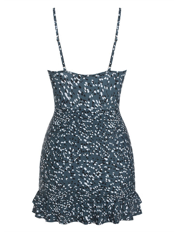 ZAFUL Women's One Piece Swim Dress Tummy Control Bathing Suit Adjustable Straps Swimdress