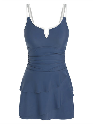 ZAFUL Women's One Piece Swim Dress