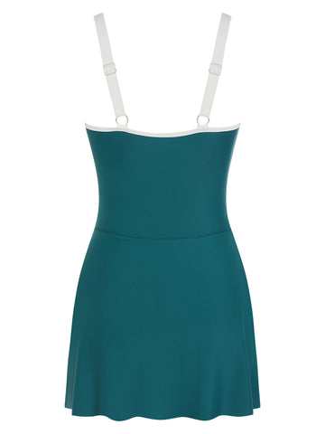 ZAFUL Women's One Piece Swim Dress