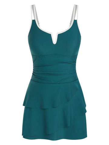 ZAFUL Women's One Piece Swim Dress