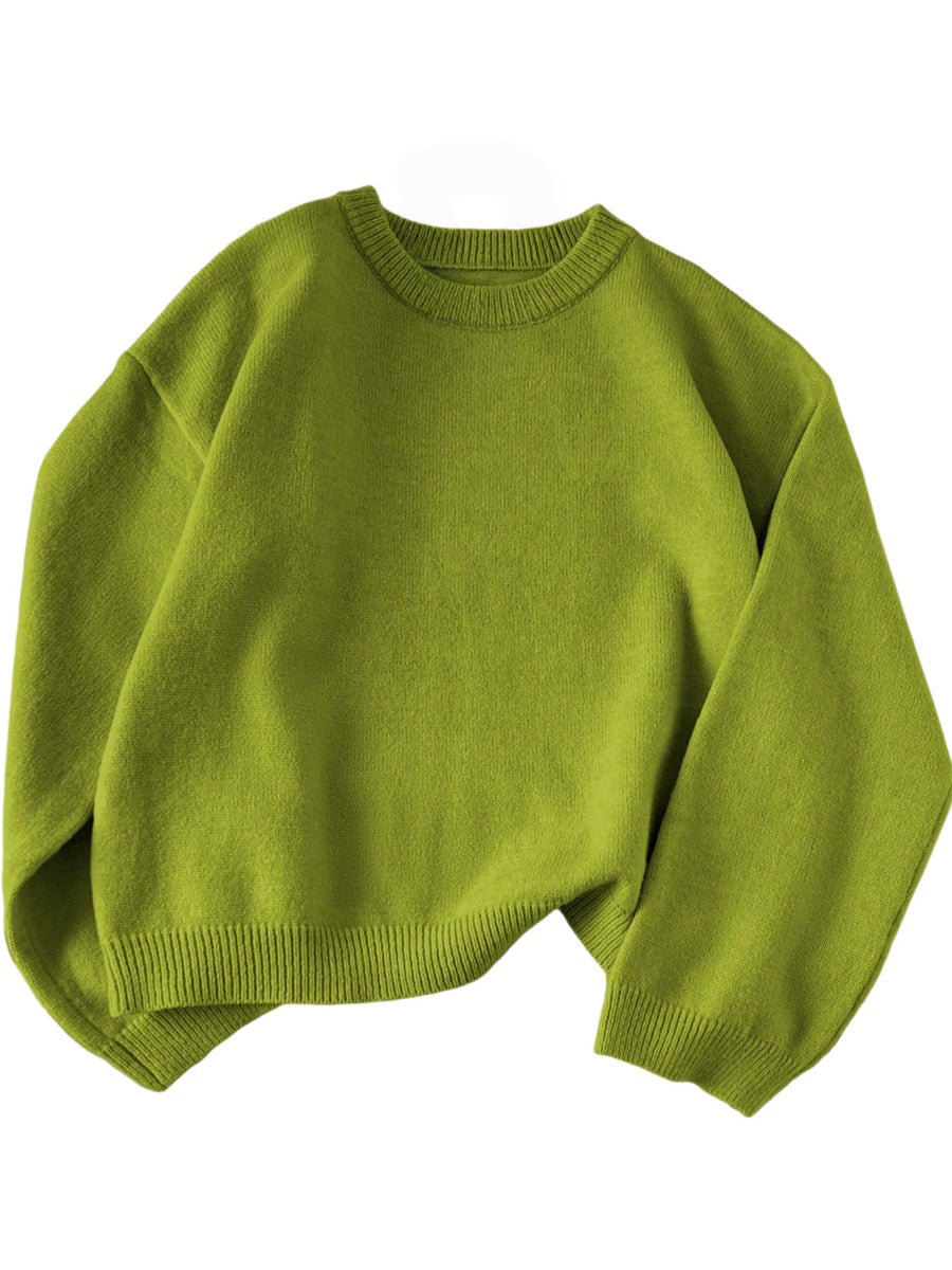Drop Shoulder Oversized Sweater