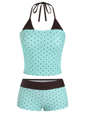 Halter Tankini Swimsuit