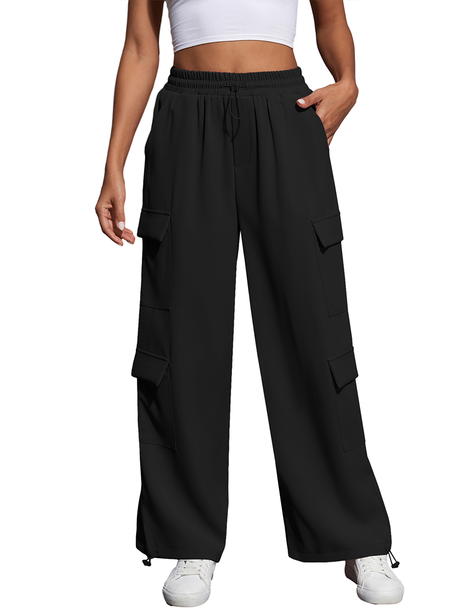 High-Waisted-Loose-Casual-Pants-Black-7